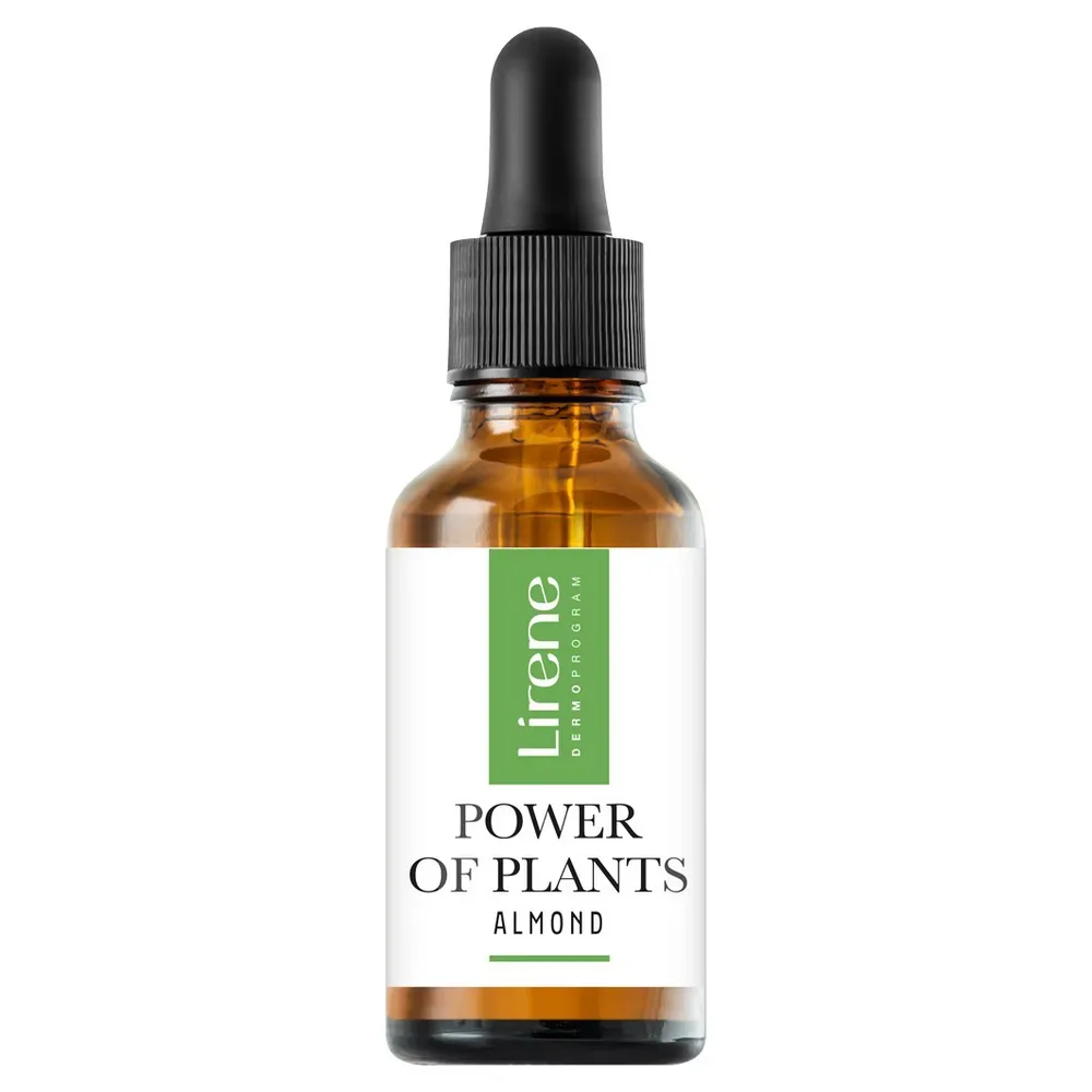 Lirene Power Of Plants Сыворотка-масло для лица питательная миндальная, 30 мл