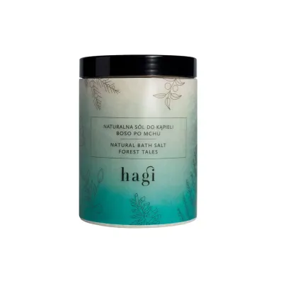 Hagi Cosmetics соль для ванны Босиком по мху с маслом сибирской пихты, 1300 г