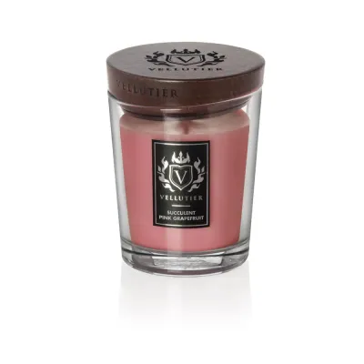 Vellutier Medium Candle - Succulent Pink Grapefruit, 225 г