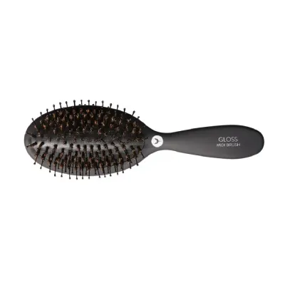 HH Simonsen Gloss Brush Midi щётка для волос чёрная, 1 шт