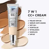 IT Cosmetics Your Skin But Better CC+ CC-крем SPF 50, LIGHT - 12 мл - Travel Size / MEDIUM - 12 мл - Travel Size / RICH - 12 мл - Travel Size / TAN - 12 мл - Travel Size / FAIR - 12 мл - Travel Size - Travel Size — фото 2