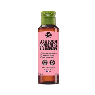 Гель для душа Yves Rocher SKONCENTROWANY ZEL POD PRYSZNIC MALINA & MIETA, 100 мл