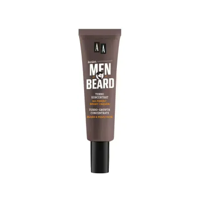 Уход за лицом для мужчин 1 час AA Cosmetics Men Beard Turbo-koncentrat na porost brody i wasow, 30 мл