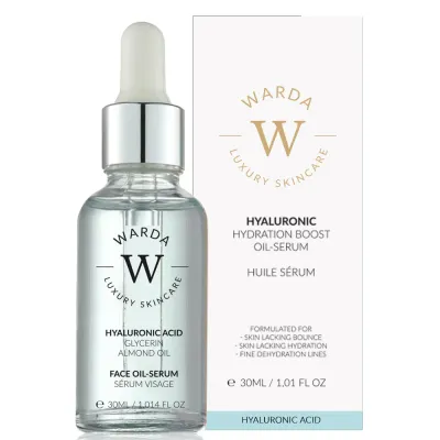 Сыворотка с гиалуроновой кислотой Warda Luxury Skincare Olejek kwasu hialuronowego, 30 мл