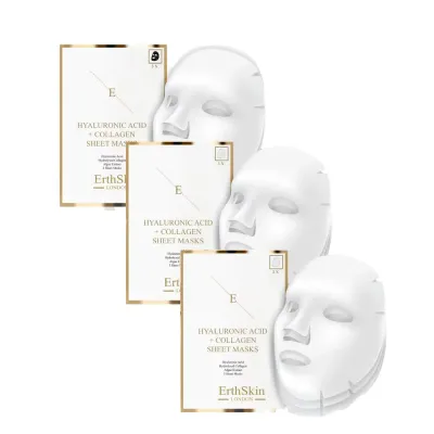 Маска в плаще ErthSkin London Hydra Collagen Mask Triple, 1 шт