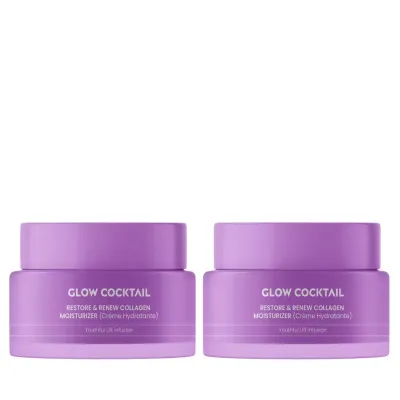 Крем для лица Glow Cocktail Duet kremow Collagen Renew, 50 мл