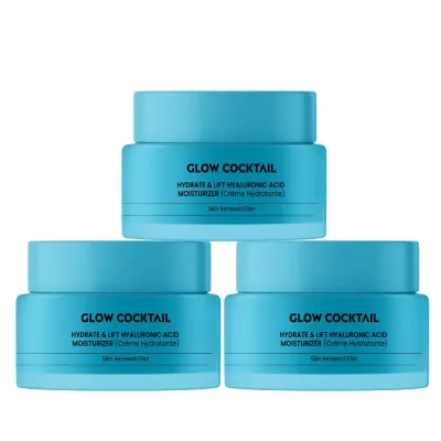 Крем для лица Glow Cocktail Trio kremow liftingujacych z kwasem hialuronowym, 50 мл