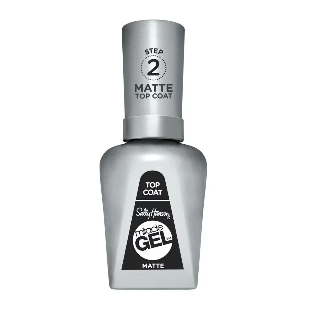 Sally Hansen Miracle Gel Топовое покрытие матовое для ногтей, 100 мл