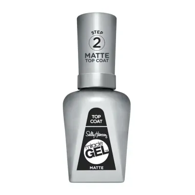 Sally Hansen Miracle Gel Топовое покрытие матовое для ногтей, 100 мл