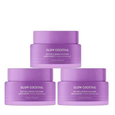 Крем для лица Glow Cocktail Trio Collagen Renew, 50 мл