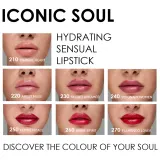 Помада для губ в стике Dr Irena Eris ICONIC SOUL Hydrating Sensual Lipstick, оттенок 260 - REBEL SPIRIT — фото 3