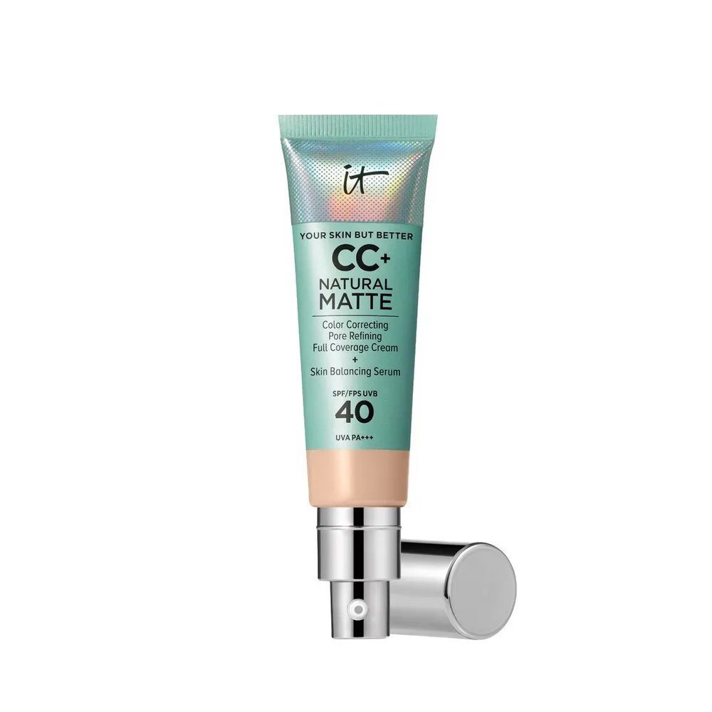 Крем СС IT Cosmetics CC+ Natural Matte SPF40, оттенок FAIR LIGHT