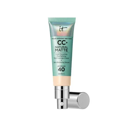 Крем СС IT Cosmetics CC+ Natural Matte SPF40, оттенок FAIR WARM