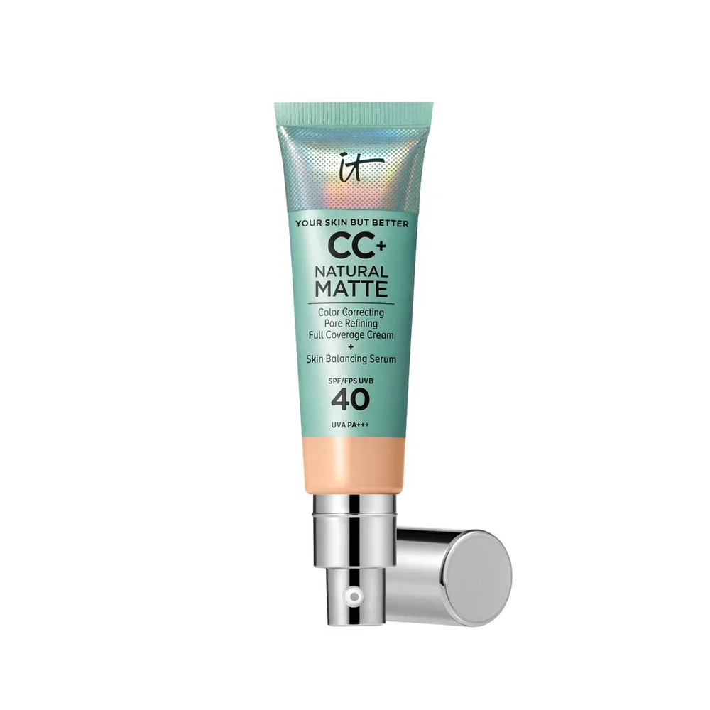 Крем СС IT Cosmetics CC+ Natural Matte SPF40, оттенок LIGHT MEDIUM