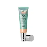 Крем СС IT Cosmetics CC+ Natural Matte SPF40, оттенок LIGHT MEDIUM — фото 1