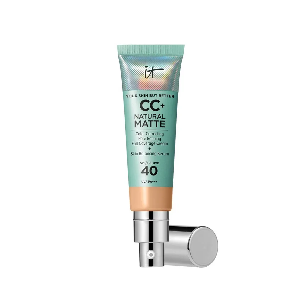 Крем СС IT Cosmetics CC+ Natural Matte SPF40, оттенок MEDIUM