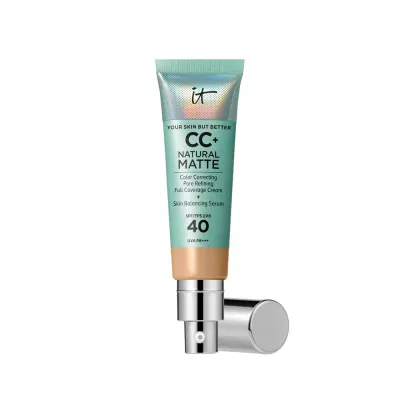 Крем СС IT Cosmetics CC+ Natural Matte SPF40, оттенок MEDIUM TAN