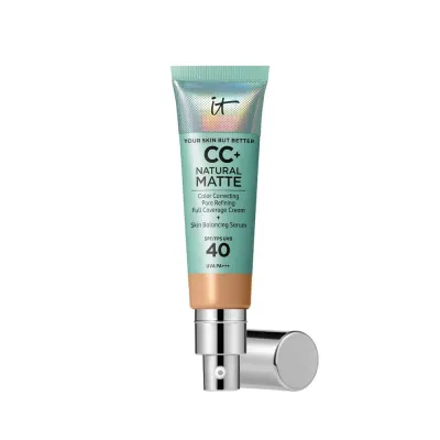 Крем СС IT Cosmetics CC+ Natural Matte SPF40, оттенок NEUTRAL TAN