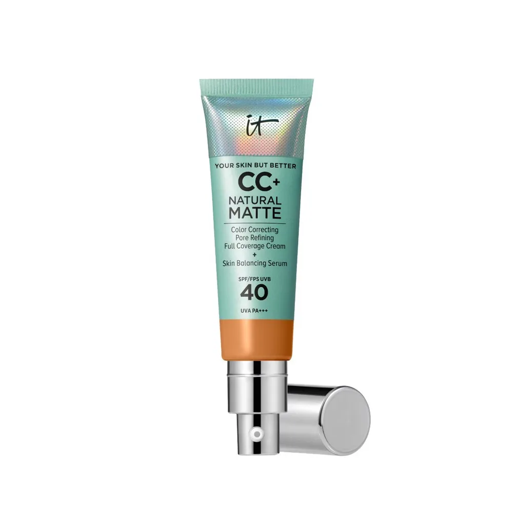 Крем СС IT Cosmetics CC+ Natural Matte SPF40, оттенок RICH
