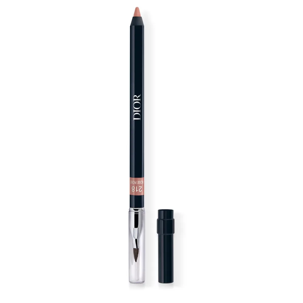 DIOR Rouge Dior Contour Карандаш для губ контурный стойкий с кисточкой, не переносится, оттенок Nr. 218 - Rose Rose