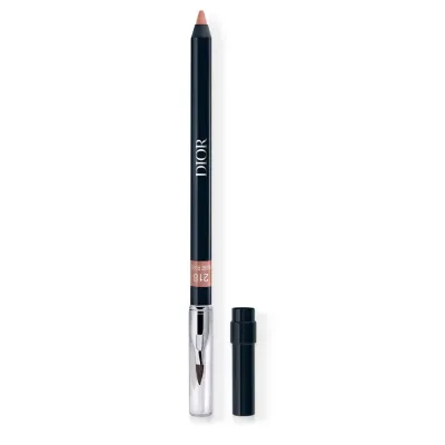 DIOR Rouge Dior Contour Карандаш для губ контурный стойкий с кисточкой, не переносится, оттенок Nr. 218 - Rose Rose