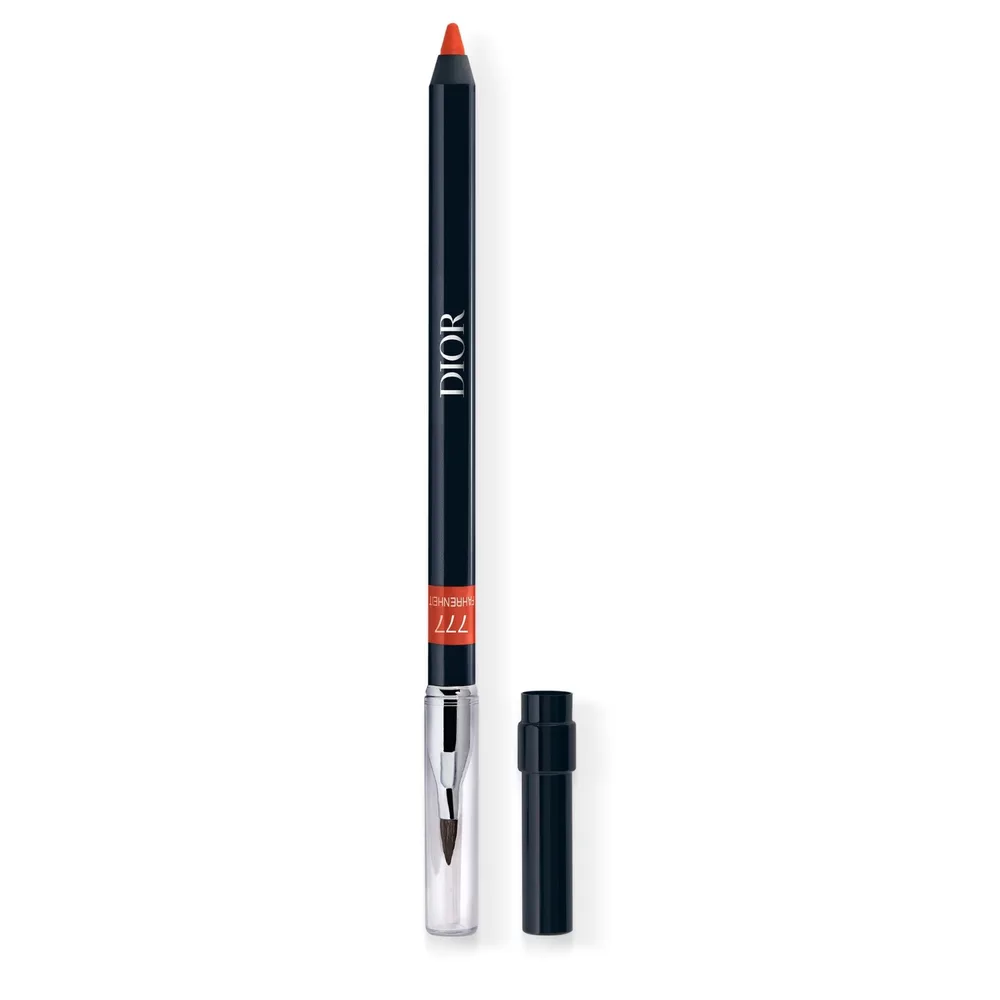 DIOR Rouge Dior Contour Карандаш для губ контурный стойкий с кисточкой, не переносится, оттенок Nr. 777 - Fahrenheit