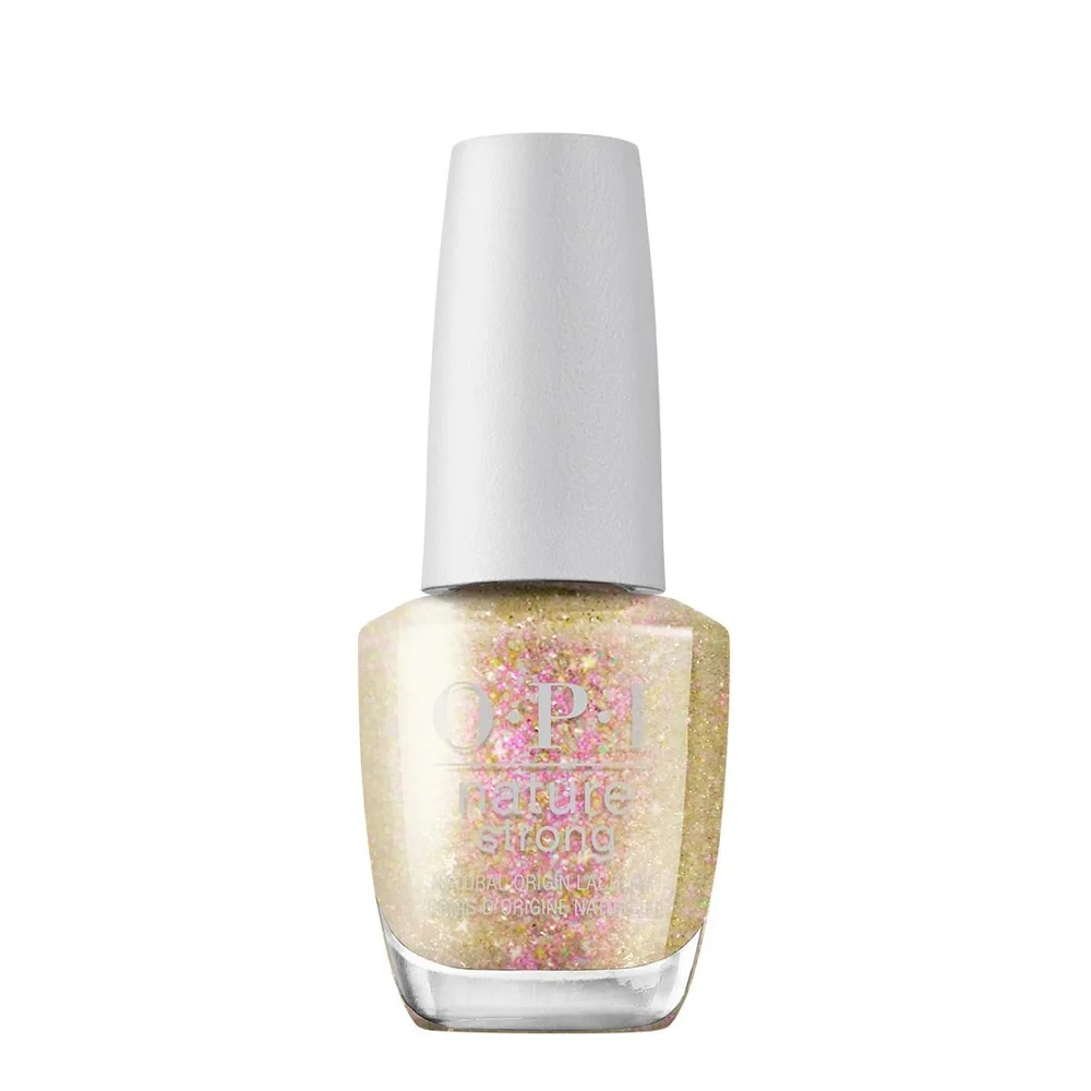 OPI Лак для ногтей веганский, 15 мл, оттенок NAT031 - MIND-FULL OF GLITTER. SALE