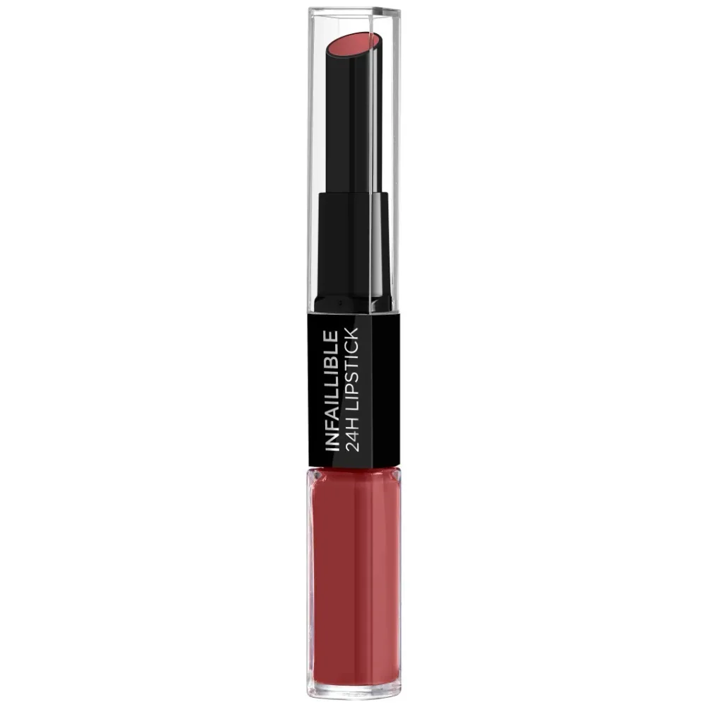 L'Oreal Paris Infaillible Губная помада двухэтапная, оттенок 801 - Toujours Toffee