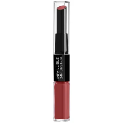 L'Oreal Paris Infaillible Губная помада двухэтапная, оттенок 801 - Toujours Toffee
