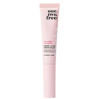 Румяна one.two.free! Cheeky Cream, оттенок 02 - CHEEKY CORAL