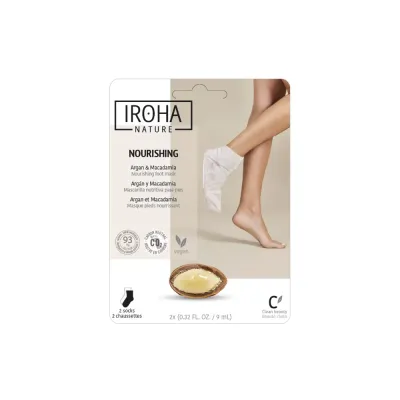 Iroha Nourishing Foot Mask Socks питательная маска-носочки для ног, 1 шт