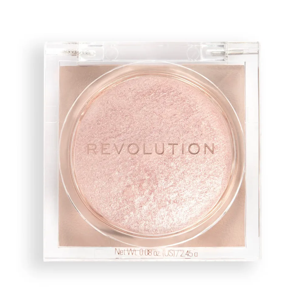 Revolution Beam Bright Хайлайтер запечённый, 2,45 г, оттенок Rose Lustre