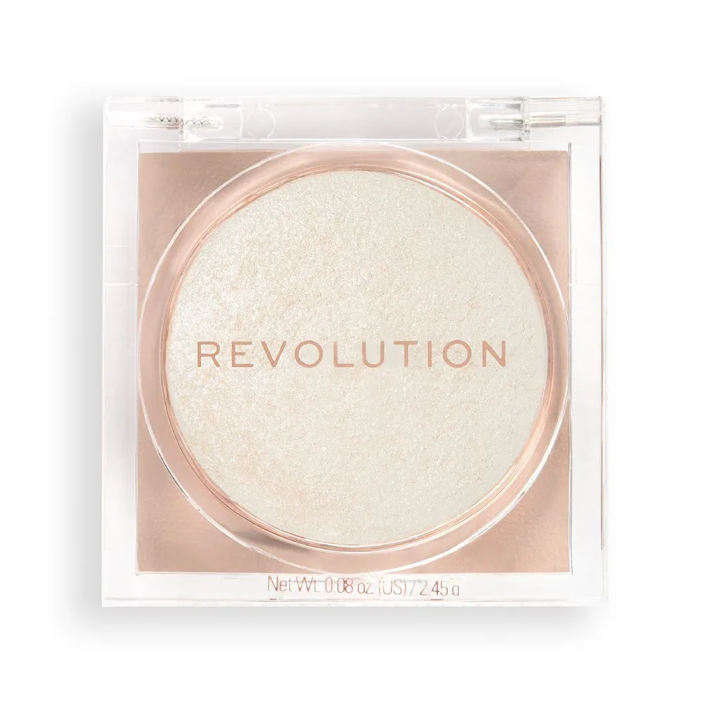 Revolution Beam Bright Хайлайтер запечённый, 2,45 г, оттенок SILVER