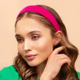 Republika Jewelry Peony шёлковый ободок для волос цвет магента, 1 шт — фото 2
