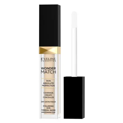 Eveline Cosmetics Wonder Match кроющий корректор, 10 Light Vanilla, оттенок NR 01 - LIGHT