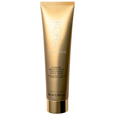 KORA Organics Пилинг-маска для лица с куркумой, осветляющая, 2 в 1, 100 мл