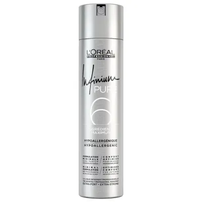 Лак для волос: Спрей для волос LOreal Professionnel Paris Infinium Pure Strong, 300 мл