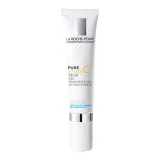 La Roche-Posay Pure Vitamin C Крем для глаз антивозрастной, с витамином C, для чувствительной кожи, 15 мл — фото 1