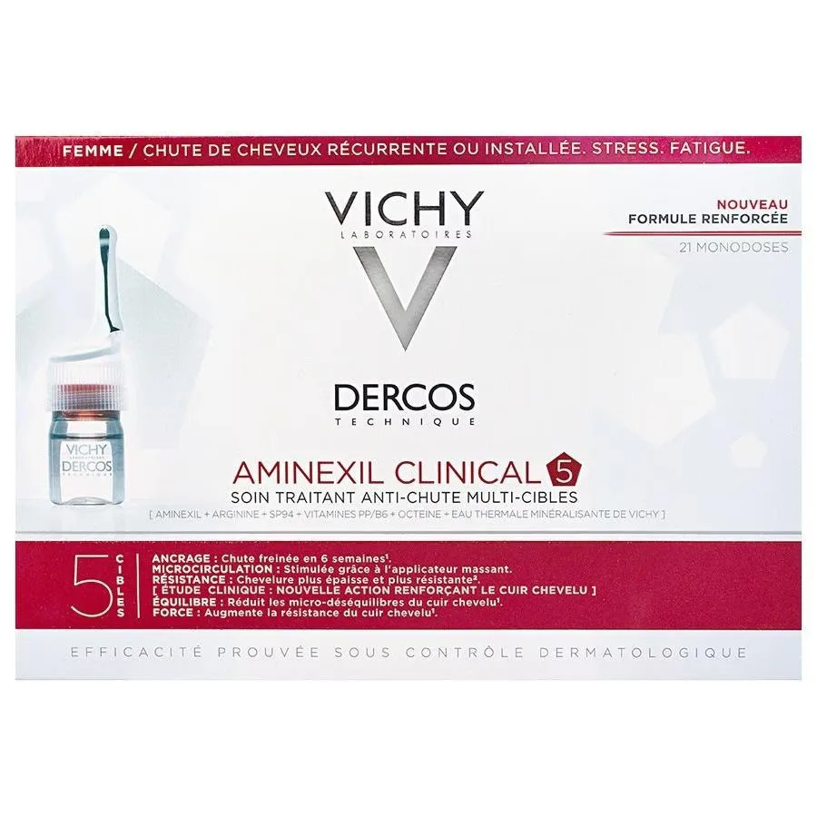 Курс для волос Vichy Aminexil Clinical 5, 1 шт
