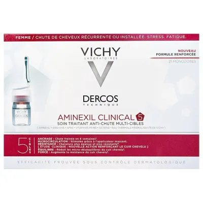 Курс для волос Vichy Aminexil Clinical 5, 1 шт