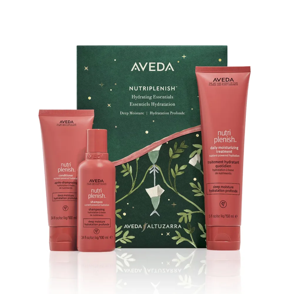 Aveda nutriplenish Deep Moisture набор для средних и густых волос шампунь, кондиционер и уход, 1 шт