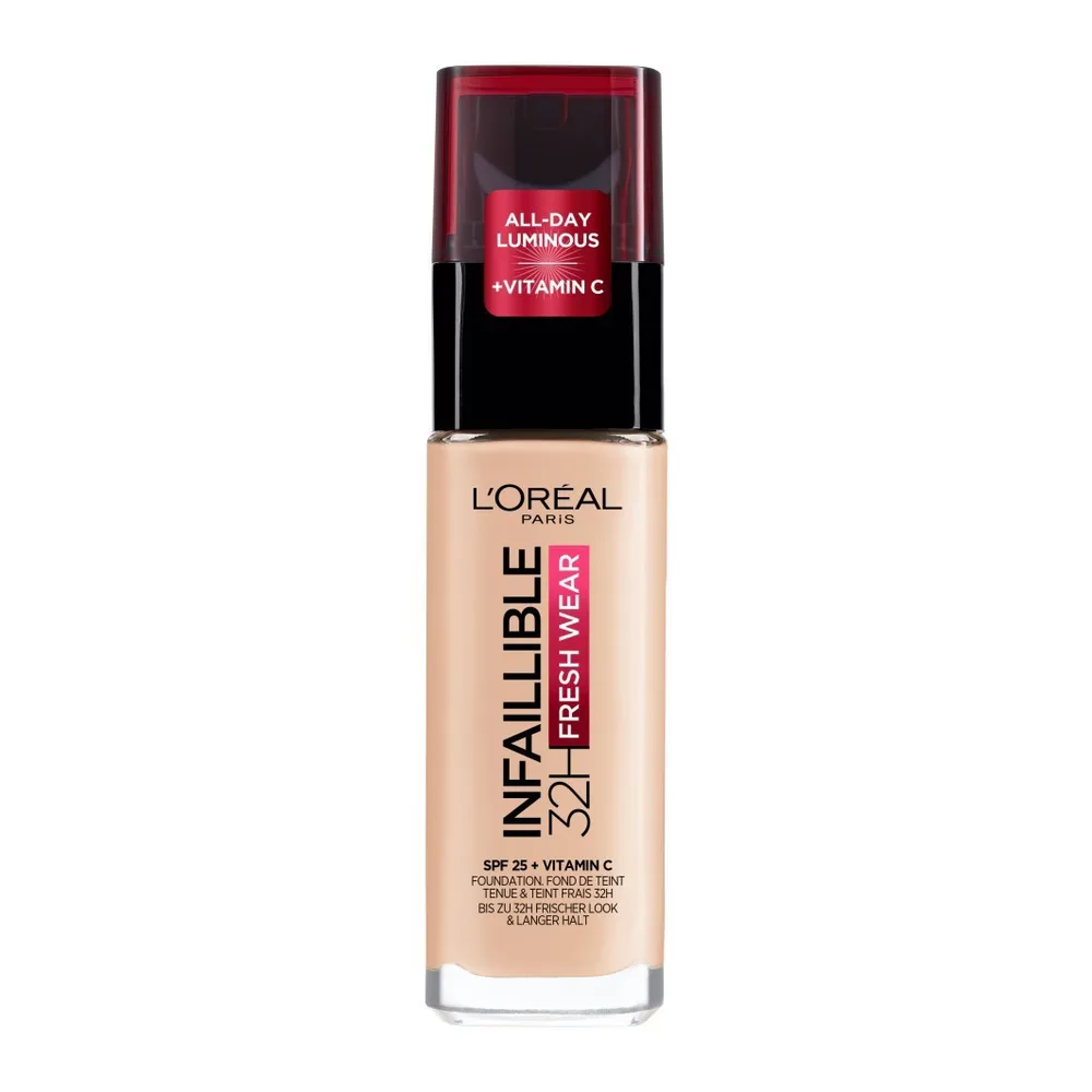 L'Oreal Paris Infaillible 32H Fresh Wear Тональная основа, оттенок 20 - IVORY. SALE