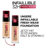 L'Oreal Paris Infaillible 32H Fresh Wear Тональная основа, оттенок 200 - GOLDEN SAND. SALE — фото 5