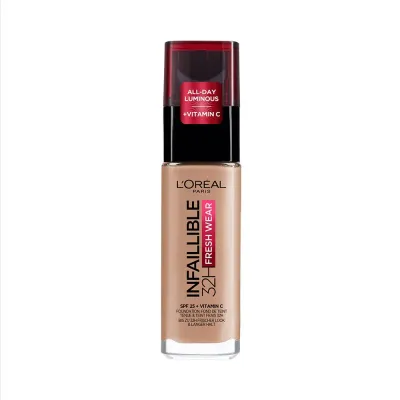 L'Oreal Paris Infaillible 32H Fresh Wear Тональная основа, оттенок 225 - Beżowy