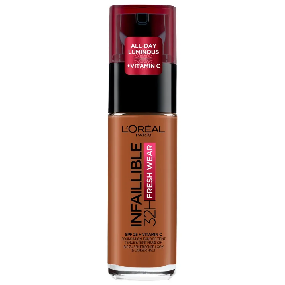 L'Oreal Paris Infaillible 32H Fresh Wear Тональная основа, оттенок 365 - DORE FONCE/DEEP GOLDEN
