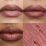 Inglot Velvet Define Карандаш для губ 2 в 1 контурный и помада, сатиновый финиш, с точилкой, оттенок 63 - ROSE CHOCOLATE — фото 2