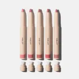 Inglot Velvet Define Карандаш для губ 2 в 1 контурный и помада, сатиновый финиш, с точилкой, оттенок 64 - BLUSHING ESPRESSO — фото 3
