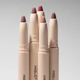 Inglot Velvet Define Карандаш для губ 2 в 1 контурный и помада, сатиновый финиш, с точилкой, оттенок 66 - MUTED BERRY — фото 5