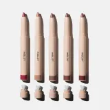 Inglot Velvet Define Карандаш для губ 2 в 1 контурный и помада, сатиновый финиш, с точилкой, оттенок 69 - DUSTY ROSEWOOD — фото 4