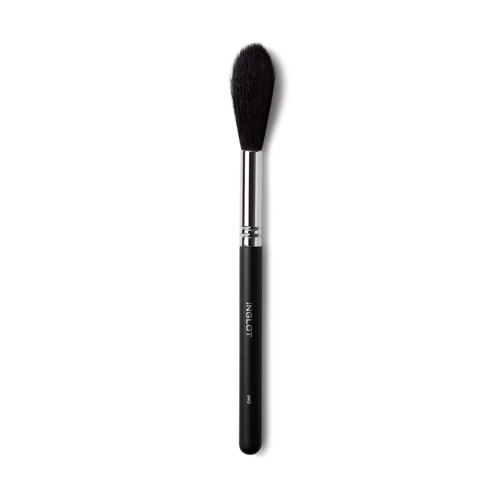Inglot Универсальная кисть для макияжа из козьего ворса, для румян, бронзера, хайлайтера и пудры, 1 шт
